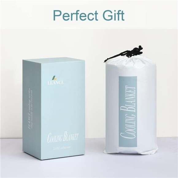 Cooling Blankets for Hot Sleepers - Cool Like Ice Cream Lightweight Blanket - Picture 6 of 7